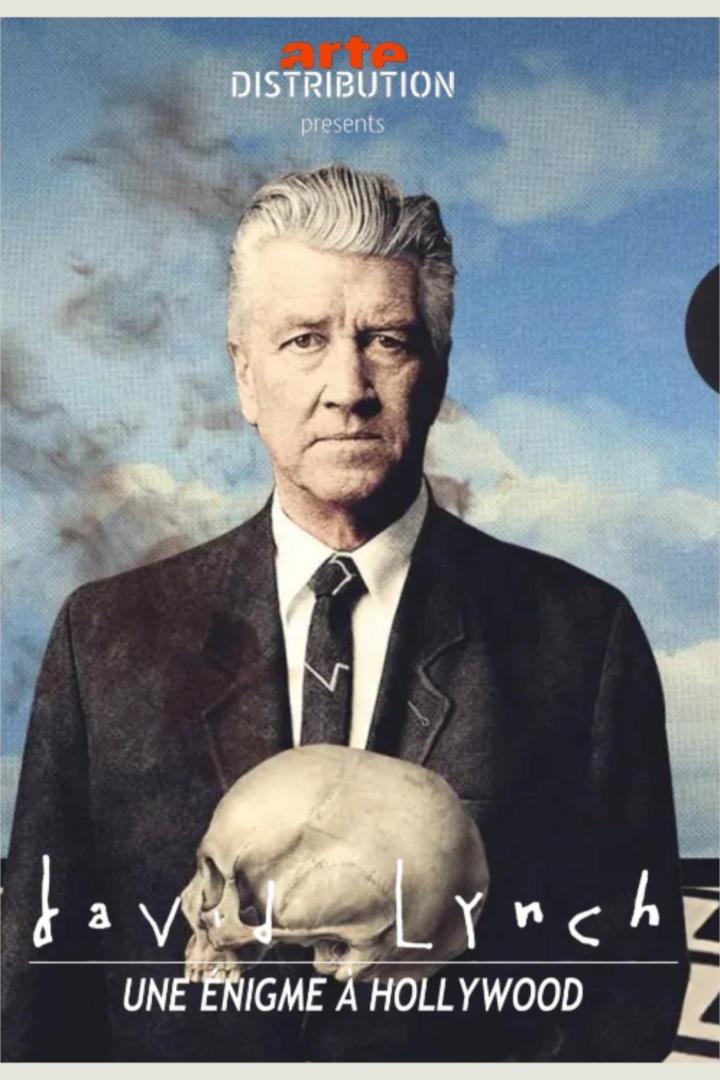 Das Filmplakat zeigt David Lynch mit einem Schädel in der Hand.