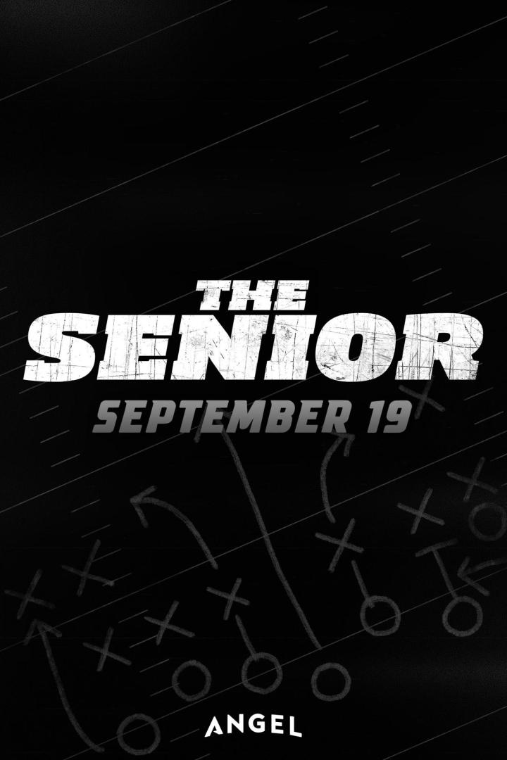 Das Filmplakat für „The Senior“ mit dem Veröffentlichungsdatum 19. September.