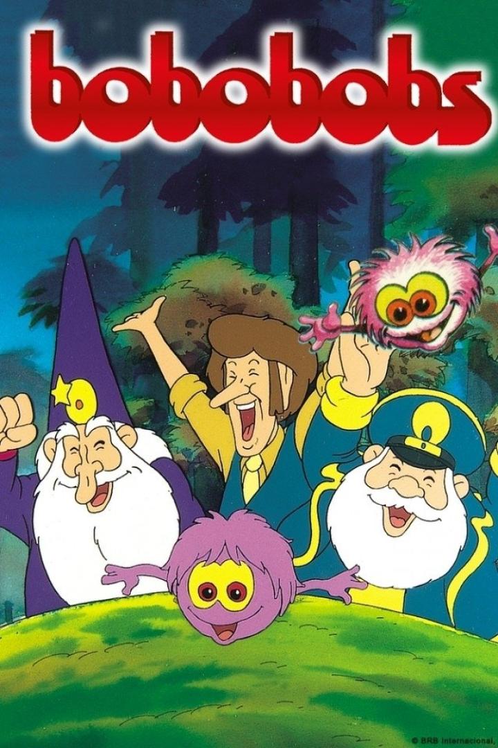 Das Cover der Zeichentrickserie „Bobobobs“ mit den Hauptfiguren.
