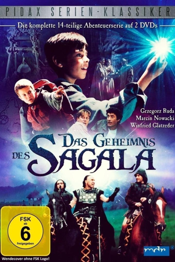 Das Cover der DVD-Box „Das Geheimnis des Sagala“ mit den Hauptdarstellern.