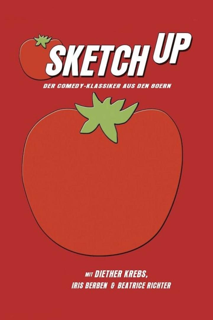 Das Cover von „Sketch Up“ mit Dieter Krebs, Iris Berben und Beatrice Richter.