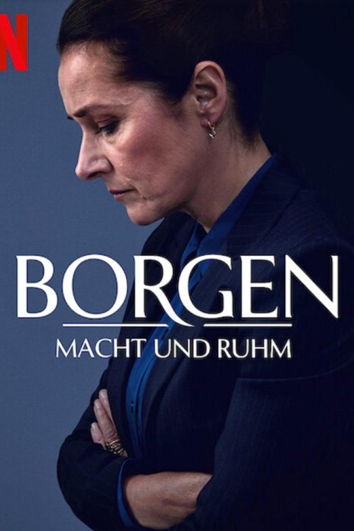 Das Filmplakat für „Borgen – Macht und Ruhm“ zeigt Sidse Babett Knudsen als Birgitte Nyborg.
