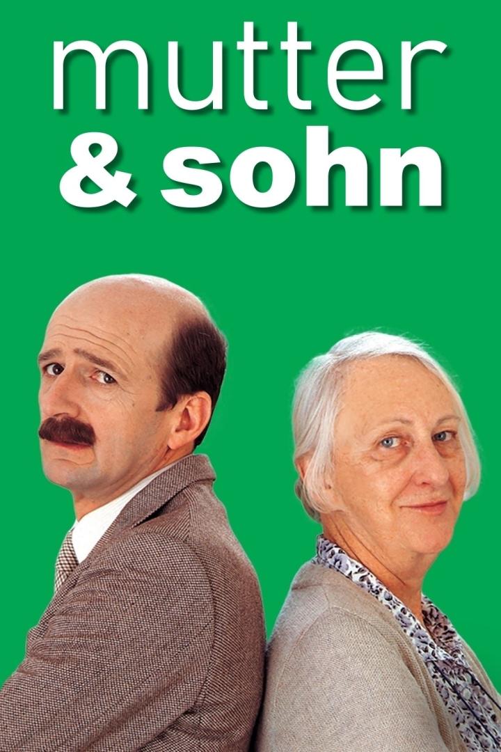 Das Filmplakat für „Mutter & Sohn“ zeigt eine Mutter und ihren Sohn, Rücken an Rücken.