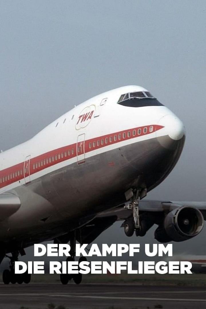 Eine Boeing 747 der TWA kurz vor dem Start.