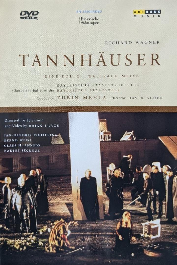 Das DVD-Cover von Richard Wagners „Tannhäuser“ mit René Kollo und Waltraud Meier.