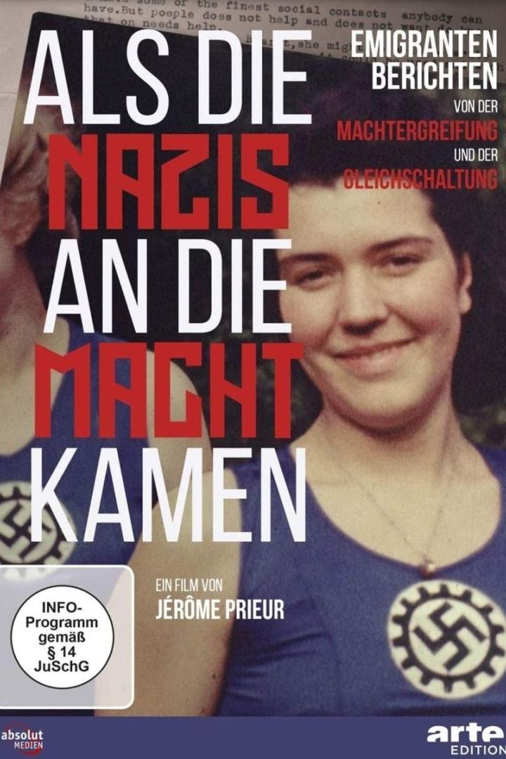 Das Cover des Films „Als die Nazis an die Macht kamen“ zeigt eine junge Frau mit einem Hakenkreuz-Anhänger.