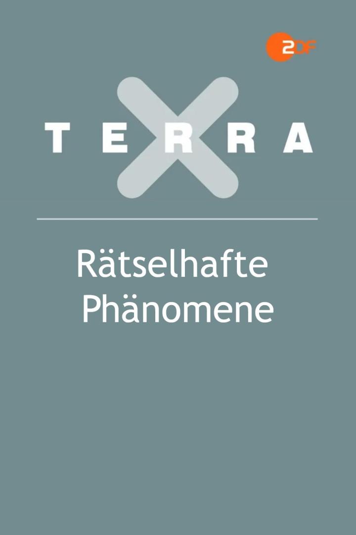 Das Logo der Sendung „Terra X: Rätselhafte Phänomene“ des ZDF.