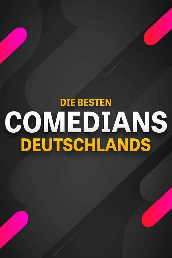 Das Plakat wirbt für „Die besten Comedians Deutschlands“.
