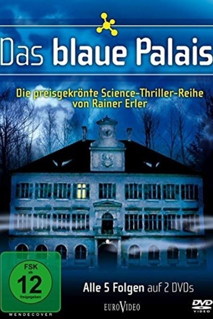 Das Cover der DVD „Das blaue Palais“, eine Science-Thriller-Reihe von Rainer Erler.