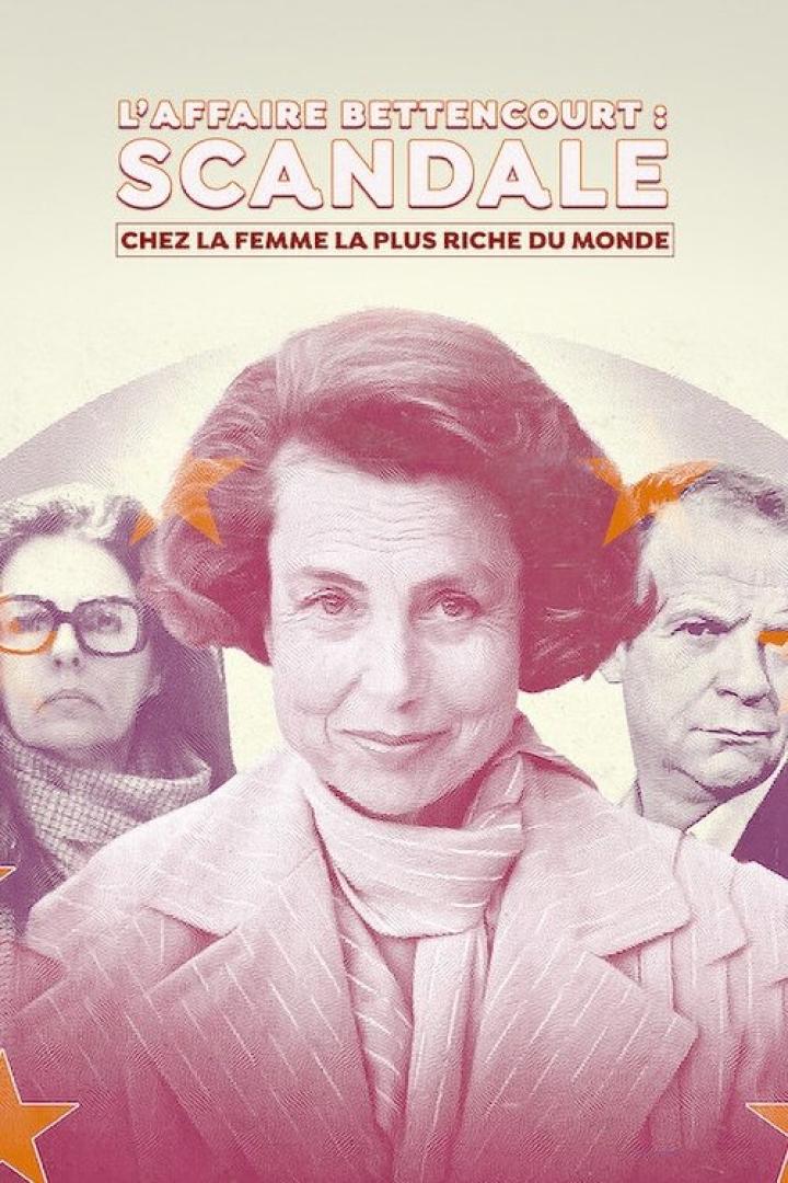 Das Poster für „L’Affaire Bettencourt: Skandal bei der reichsten Frau der Welt“.