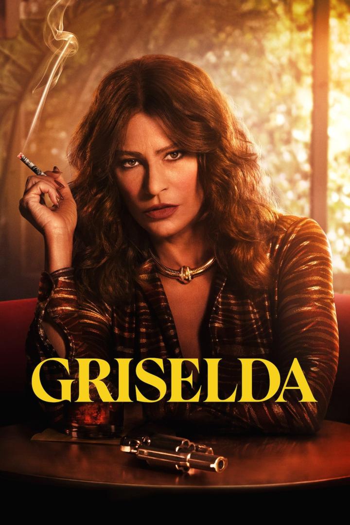 Sofia Vergara als Griselda Blanco auf dem Werbeplakat für die Netflix-Serie „Griselda“.