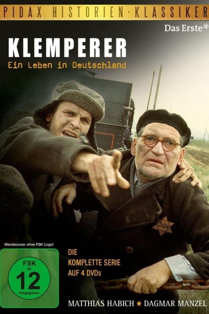 Das Cover der DVD „Klemperer – Ein Leben in Deutschland“ zeigt zwei Männer, einer mit Judenstern.