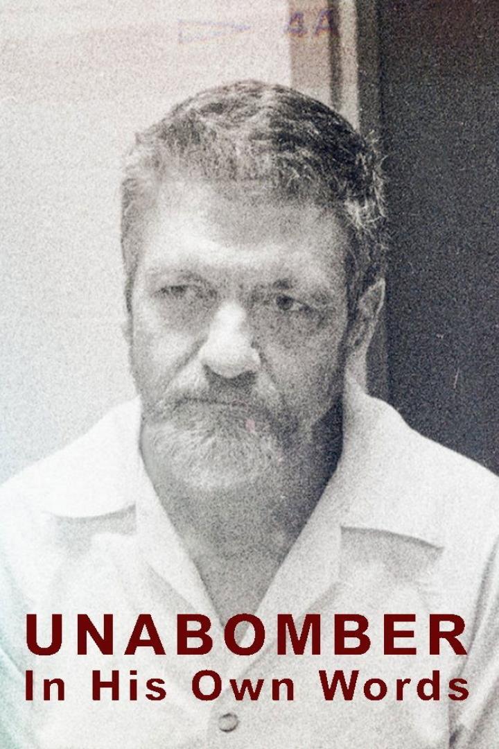 Ein Schwarz-Weiß-Porträt des „Unabombers“ Ted Kaczynski.