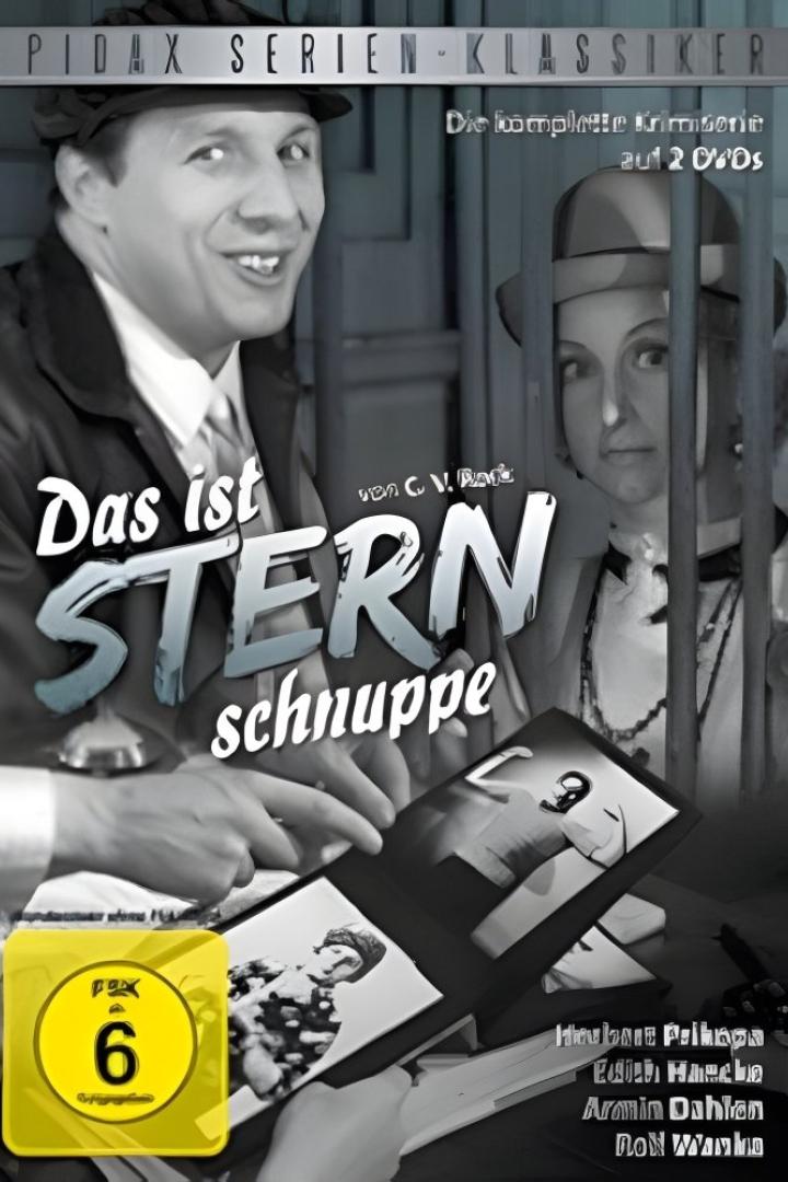 Das Cover der DVD „Das ist Sternschnuppe“ mit den Schauspielern Hubert von Meyerinck und Edith Hancke.
