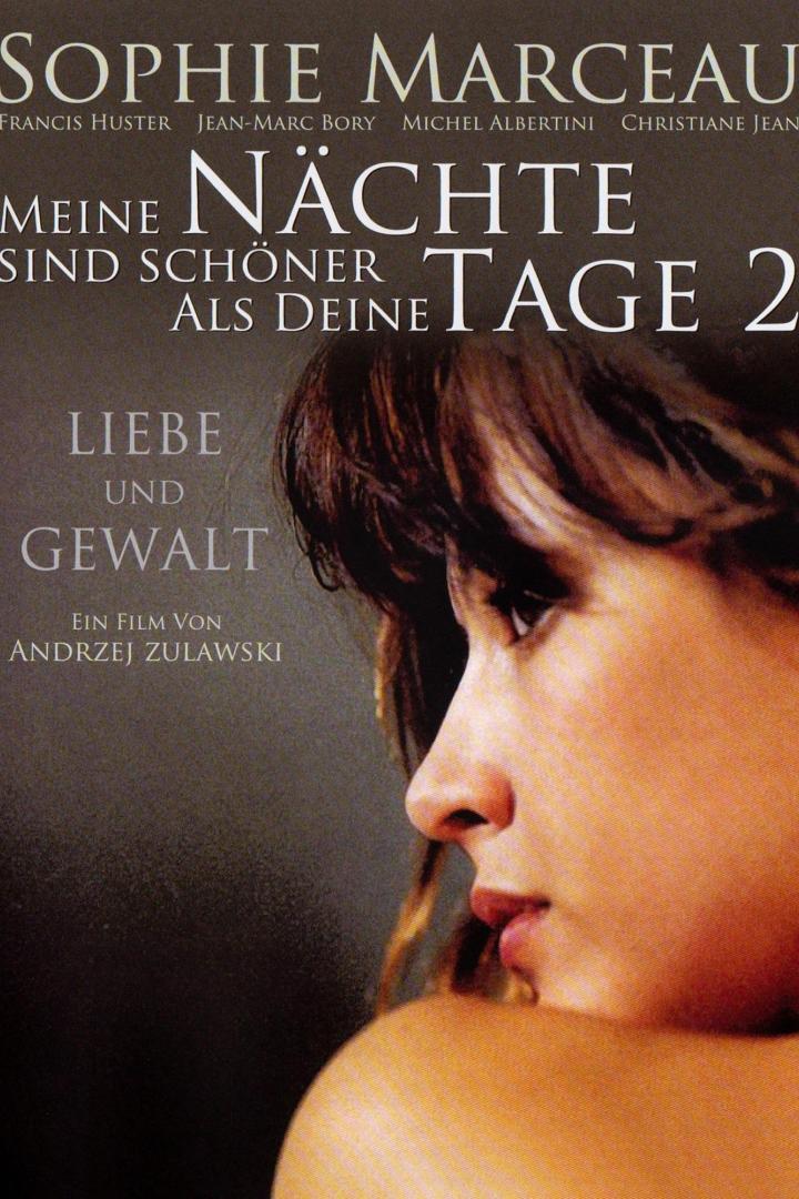 Das Filmplakat für „Meine Nächte sind schöner als deine Tage 2“ mit Sophie Marceau.