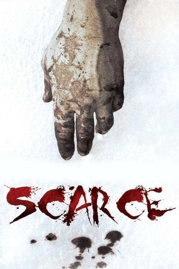 Das Filmplakat für „Scarce“ zeigt eine schmutzige Hand im Schnee.