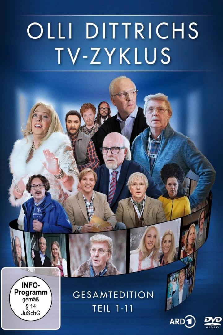 Das Cover der DVD-Gesamtedition von Olli Dittrichs TV-Zyklus, Teil 1-11.