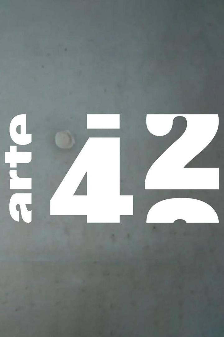 Das Logo von Arte 42 vor einem grauen Hintergrund.