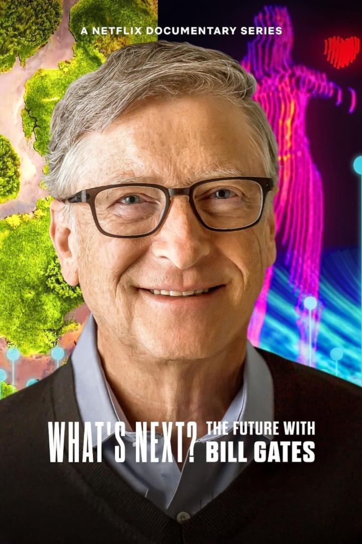Porträt von Bill Gates für die Netflix-Dokumentarreihe „What’s Next? The Future with Bill Gates“.