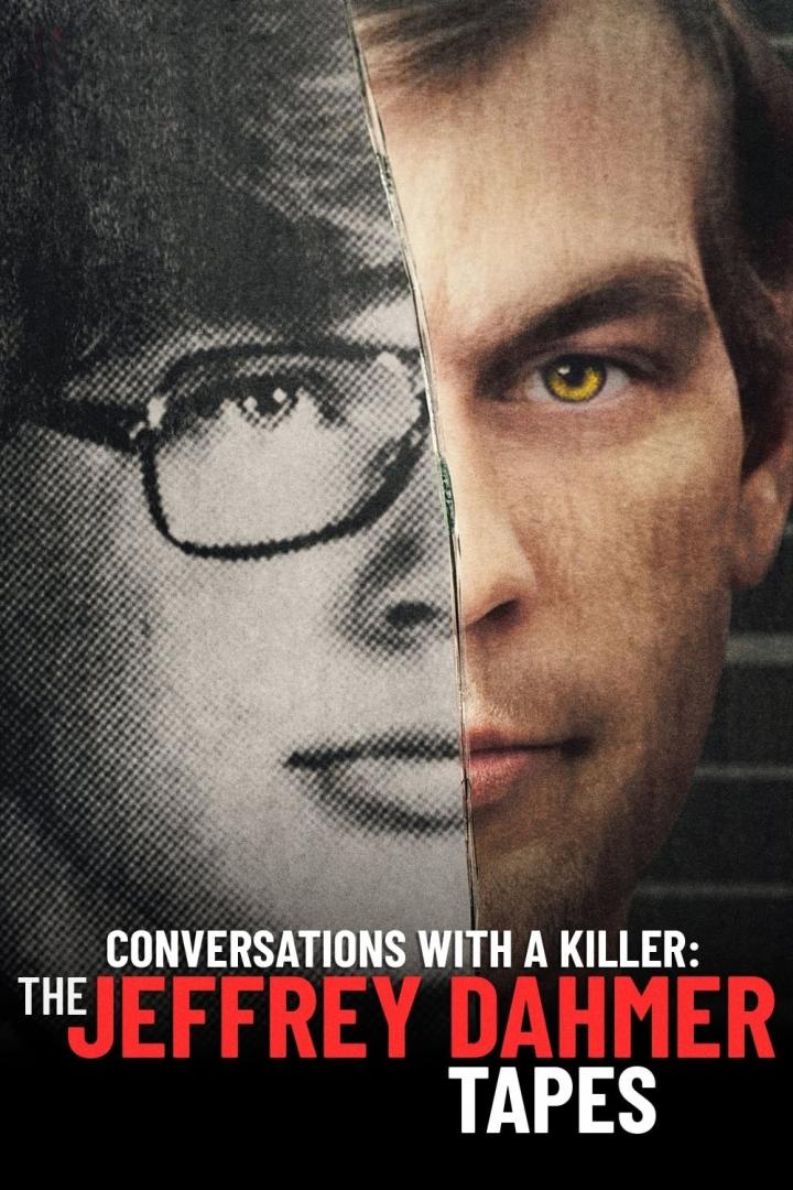 Das Cover der Dokumentarserie „Conversations with a Killer: The Jeffrey Dahmer Tapes“ zeigt Jeffrey Dahmer.