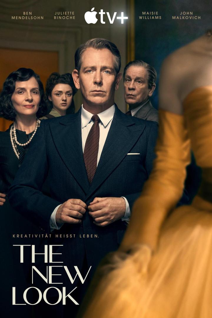 Das Filmplakat für „The New Look“ zeigt Ben Mendelsohn als Christian Dior.
