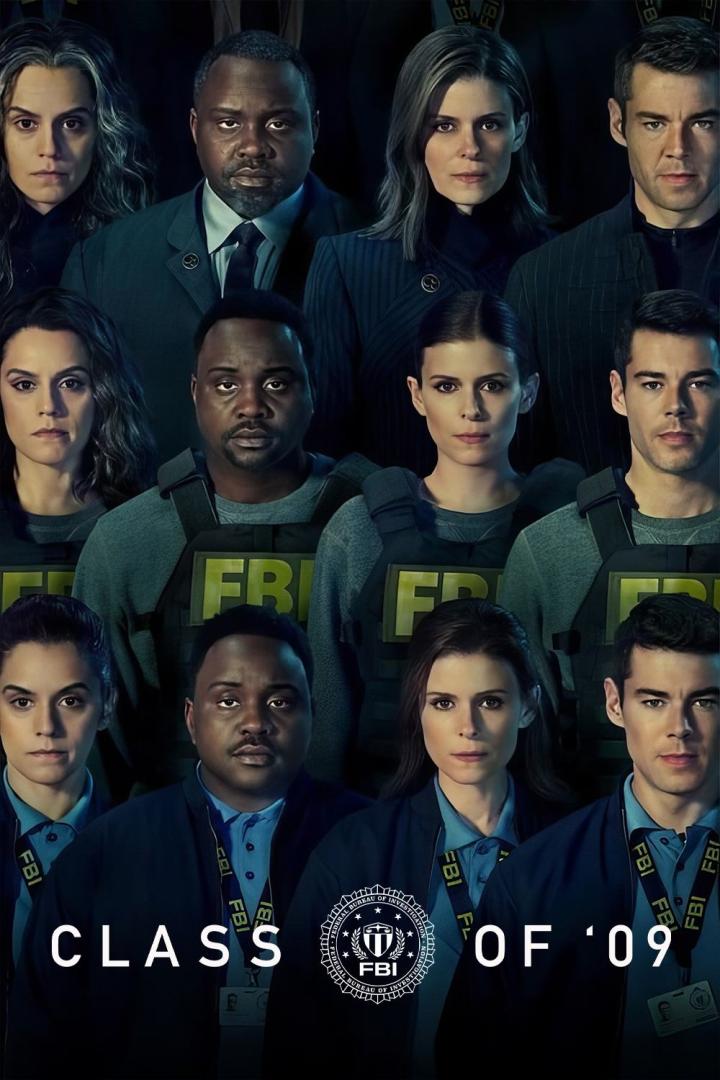 Das Poster für die Serie „Class of '09“ zeigt eine Gruppe von FBI-Agenten.