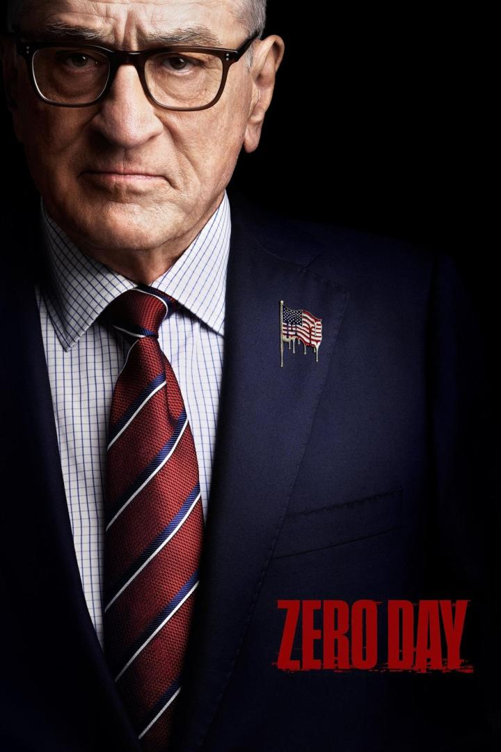 Robert De Niro auf einem Werbeplakat für die Serie „Zero Day“.