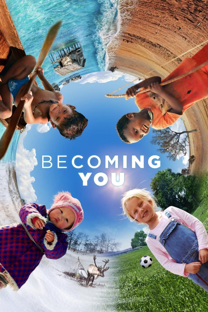 Das Poster für „Becoming You“ zeigt Kinder aus verschiedenen Kulturen und Klimazonen.