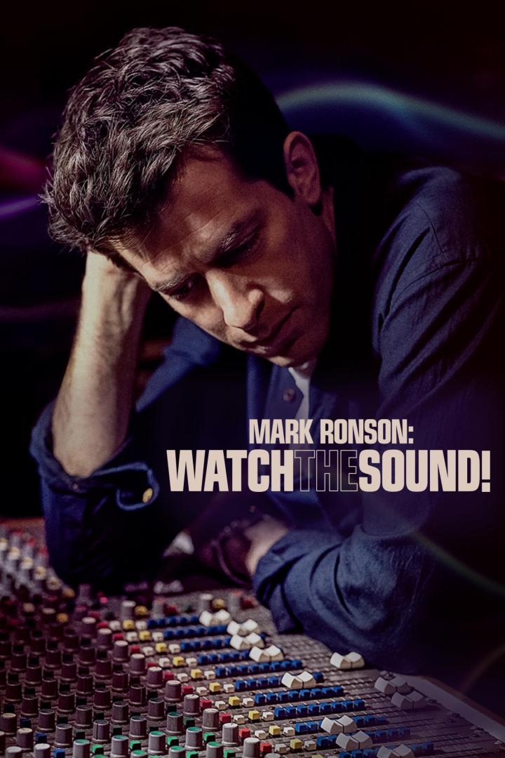 Mark Ronson am Mischpult für „Watch the Sound“.