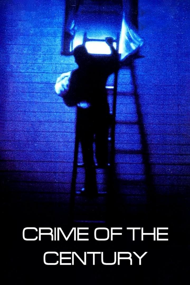 Das Filmplakat für „Crime of the Century“ zeigt eine dunkle Gestalt auf einer Leiter.