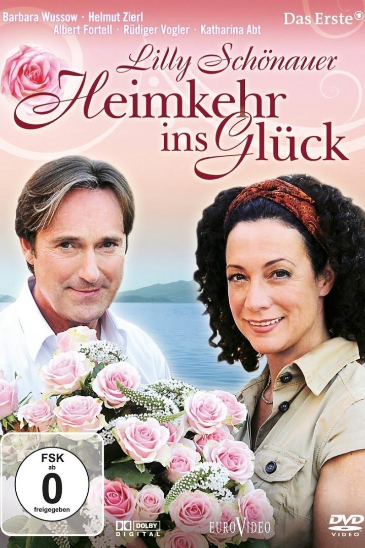 Das Cover des Films „Lilly Schönauer – Heimkehr ins Glück“ mit Barbara Wussow und Helmut Zierl.