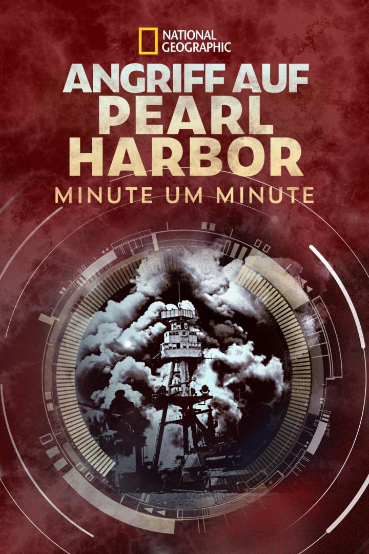 Das Cover der National Geographic-Dokumentation „Angriff auf Pearl Harbor: Minute um Minute“.