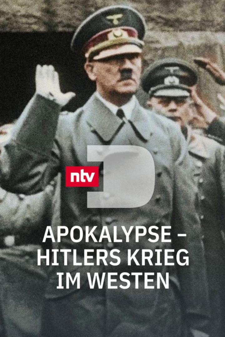 Adolf Hitler bei einer Parade mit erhobenem Arm.