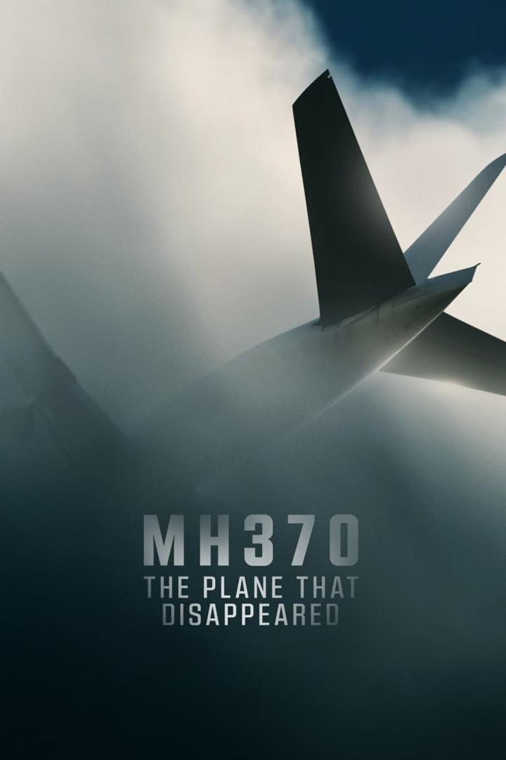Das Heck eines Flugzeugs verschwindet im Nebel, Titelbild für „MH370: Das verschwundene Flugzeug“.