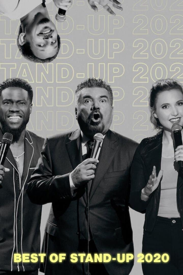 Das Cover von „Best of Stand-Up 2020“ zeigt Kevin Hart, George Lopez und Iliza Shlesinger.