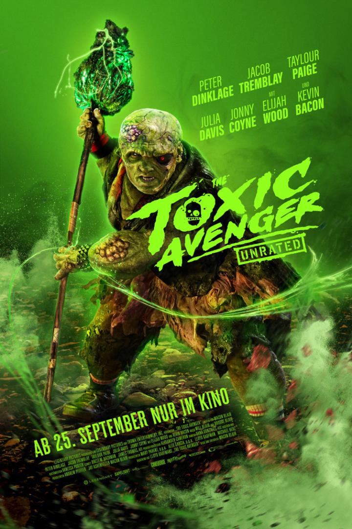 Peter Dinklage zeigt sich auf Filmplakat als The Toxic Avenger.
