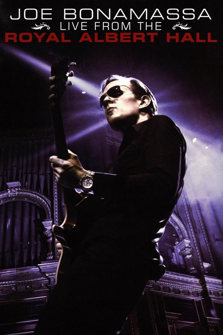 Joe Bonamassa spielt live in der Royal Albert Hall Gitarre.