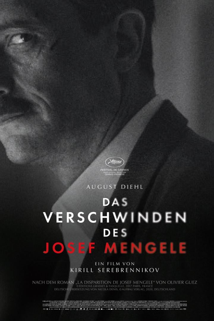 August Diehl als Josef Mengele auf Filmplakat