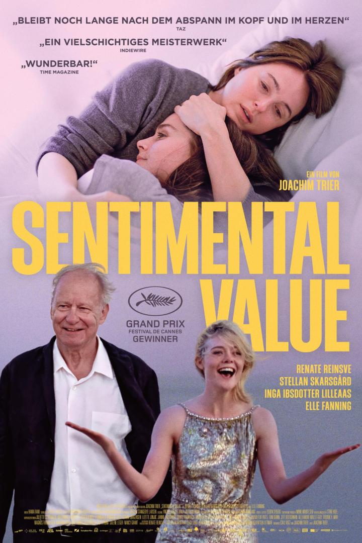 Filmfiguren auf Plakat