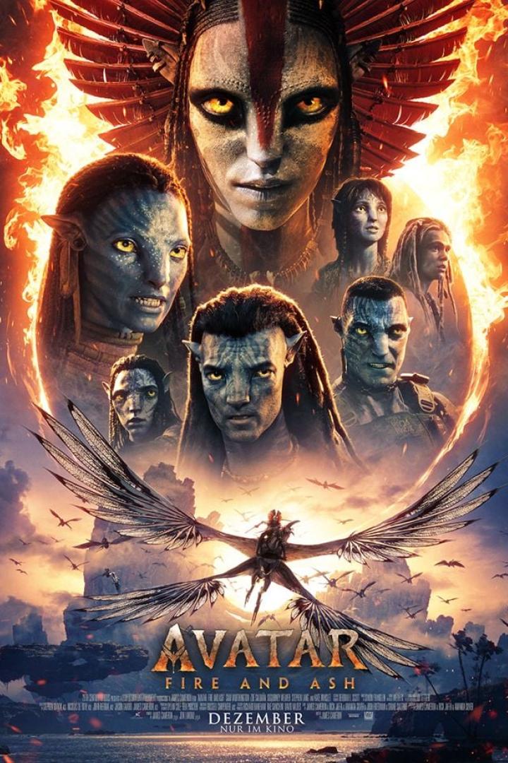 Avatar-Hauptfiguren auf dem Filmplakat zu Teil 3