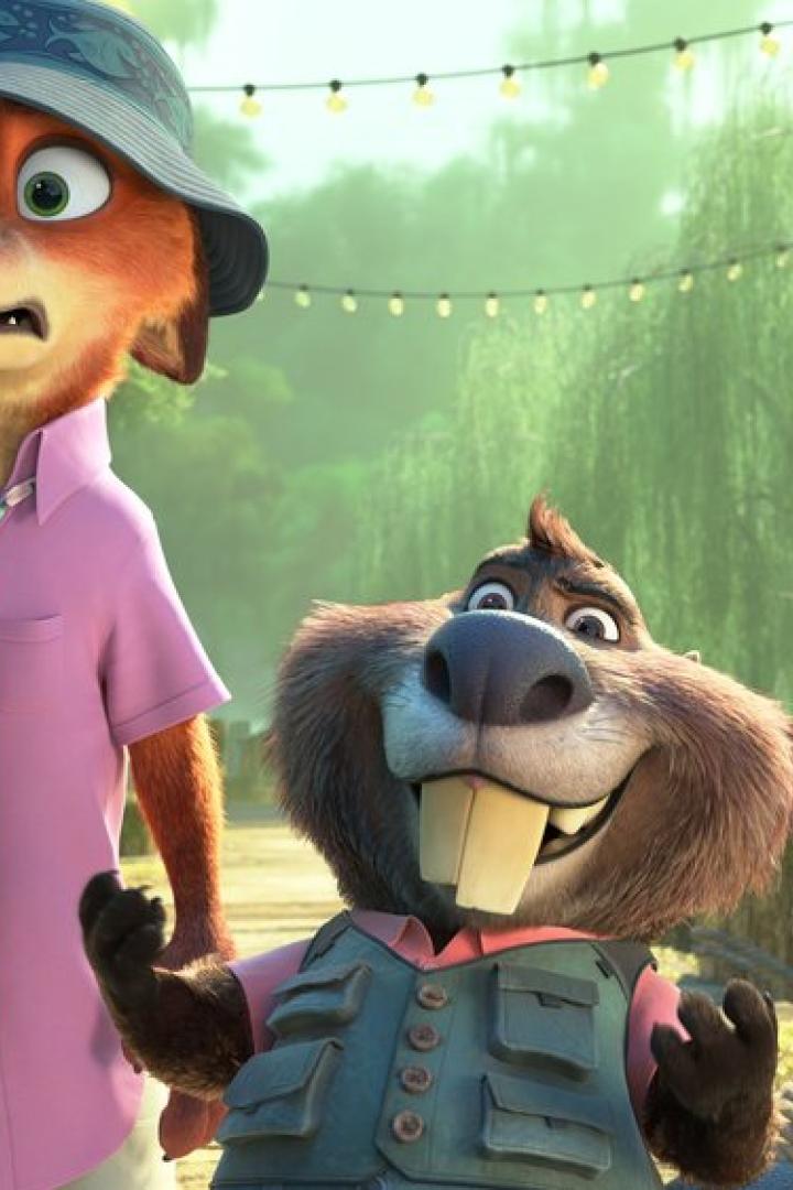 Animationsfiguren Polizei-Häschen Judy Hopps und der einstige Gauner Nick Wilde