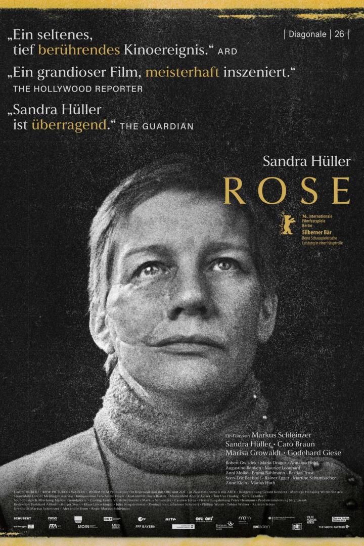 Sandra Hüller in ihrer presigekrönten Rolle als Rose