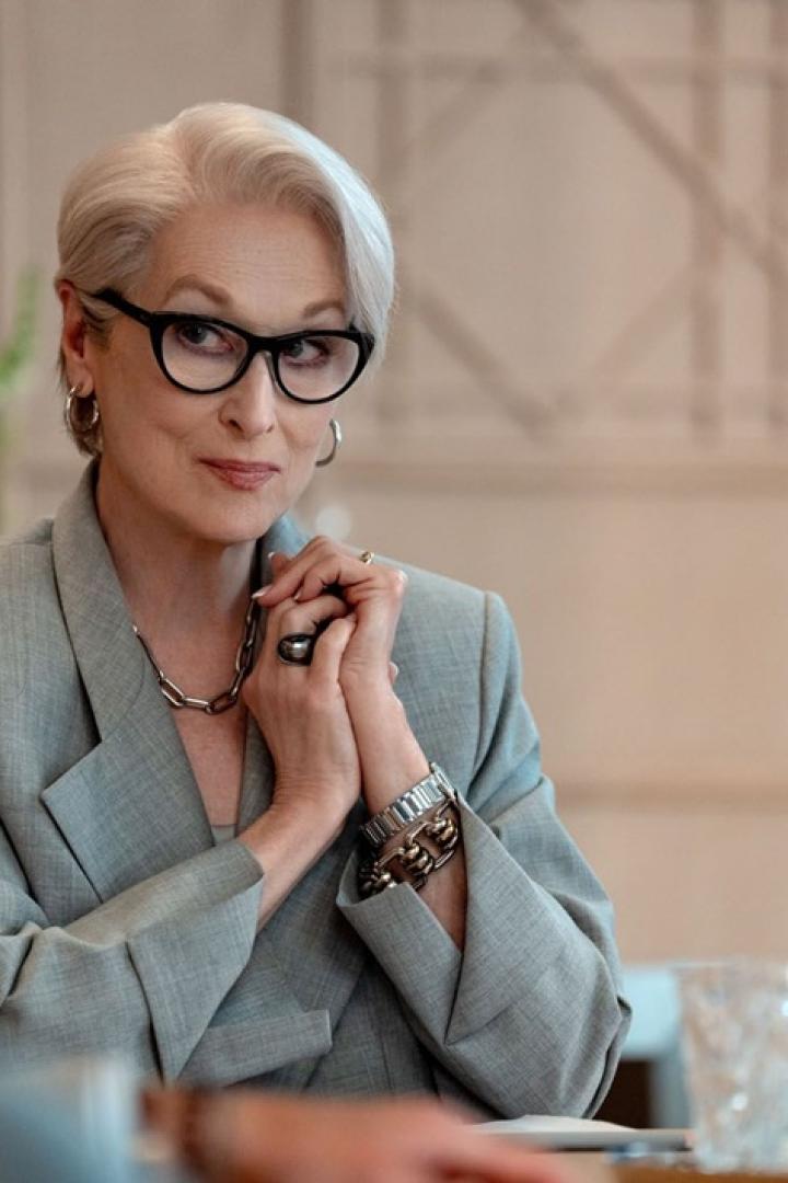 Meryl Streep als streng blickende Miranda Priestly
