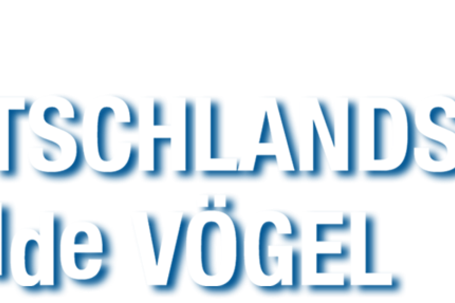 Schriftzug „Deutschlands wilde Vögel, Teil 1“.