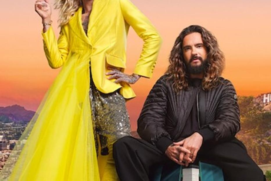 Das Cover der Reality-Show „Kaulitz & Kaulitz“ mit Bill und Tom Kaulitz vor dem Hintergrund von Hollywood.