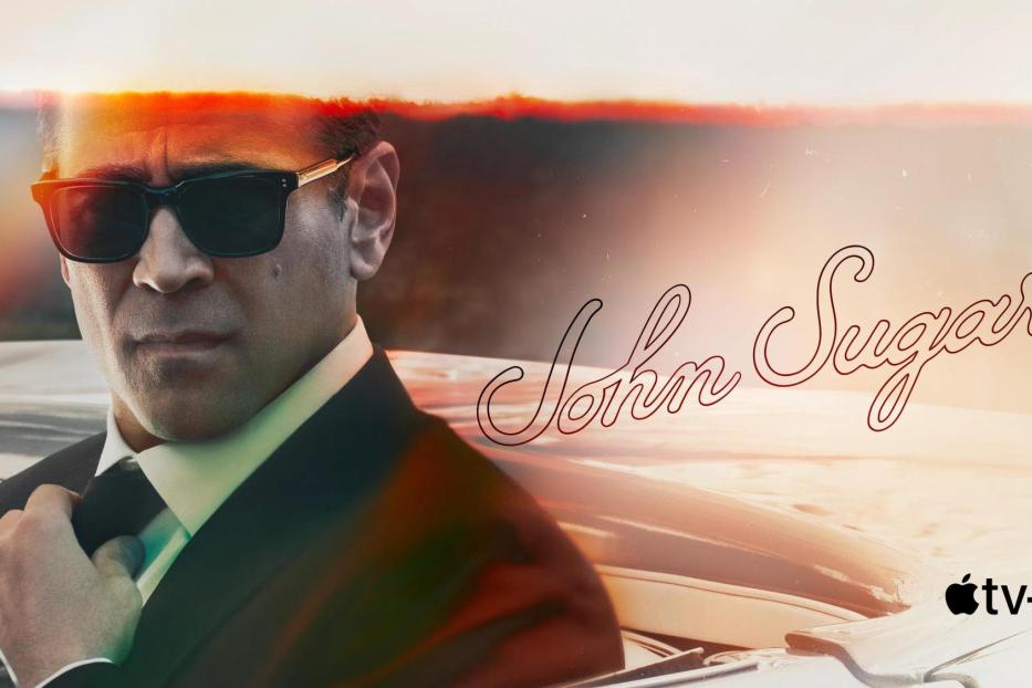 Colin Farrell als „John Sugar“ in der gleichnamigen Apple TV+ Serie.