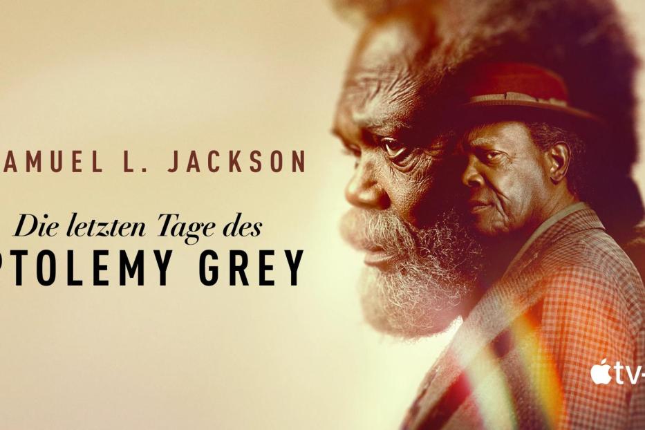 Das Filmplakat für „Die letzten Tage des Ptolemy Grey“ mit Samuel L. Jackson.