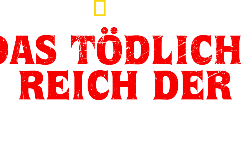 Das Logo von National Geographic prangt über dem Titel „Das tödliche Reich der Schlangen“.