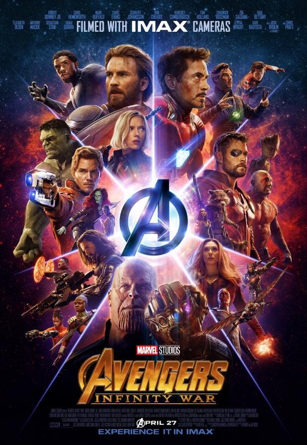 "Avengers: Infinity War": IMAX-Kinoposter mit 4 Easter Eggs