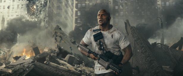 "Rampage – Big meets Bigger" auf Amazon Prime: Tierische Riesenkeilerei